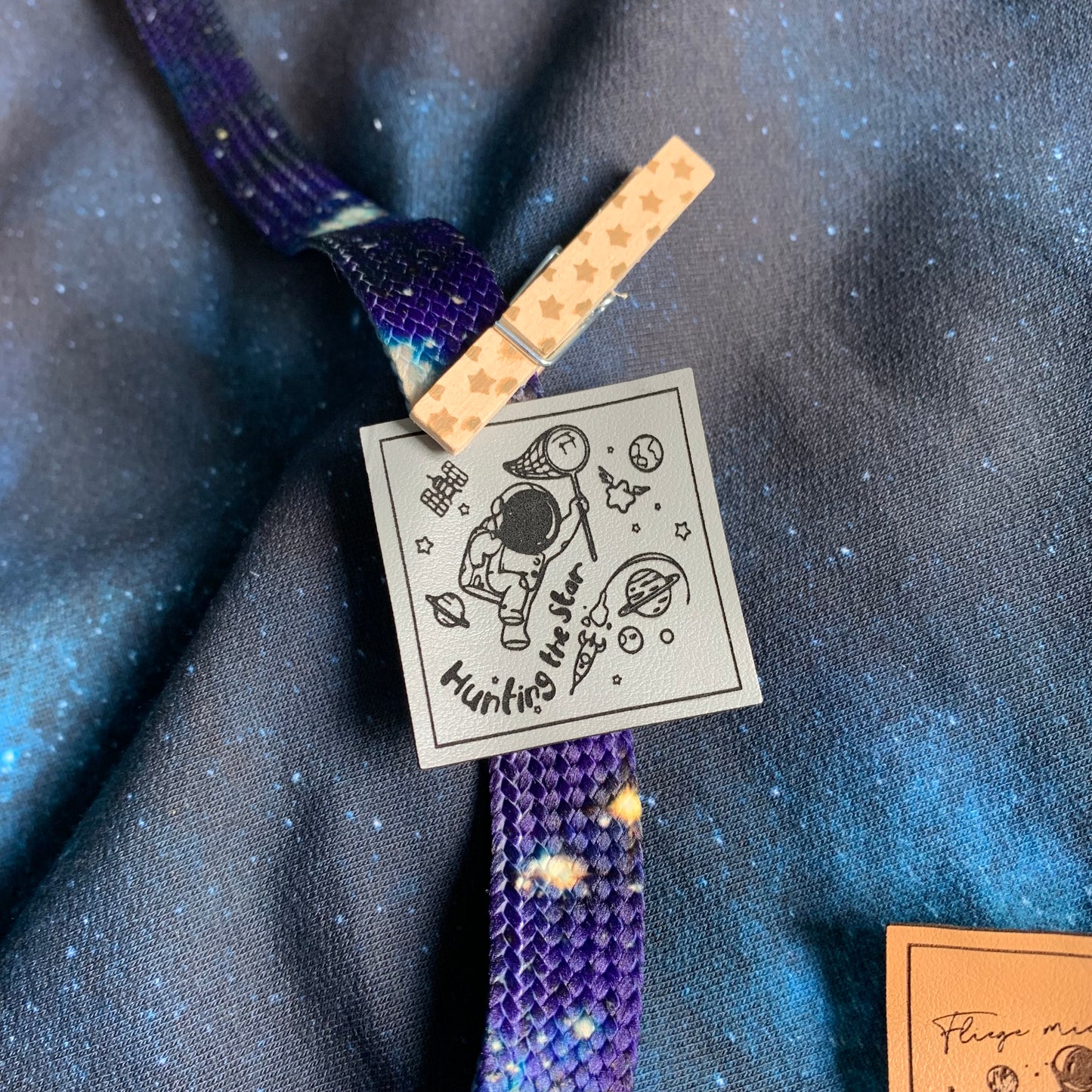 Kunstleder Patch Hunting the star