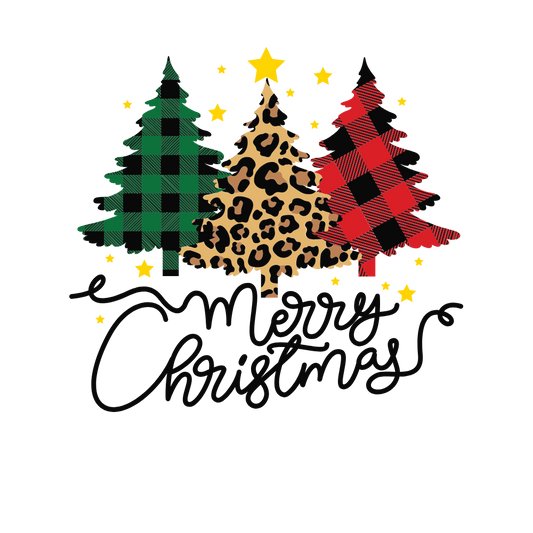 Bügelbild Merry Christmas 2