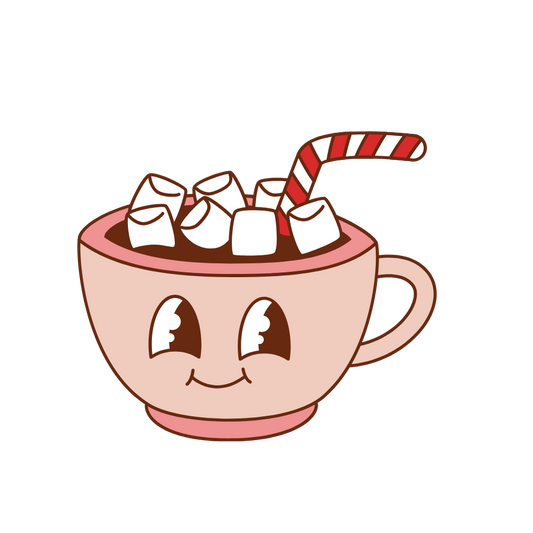 Bügelbild Hot Chocolate