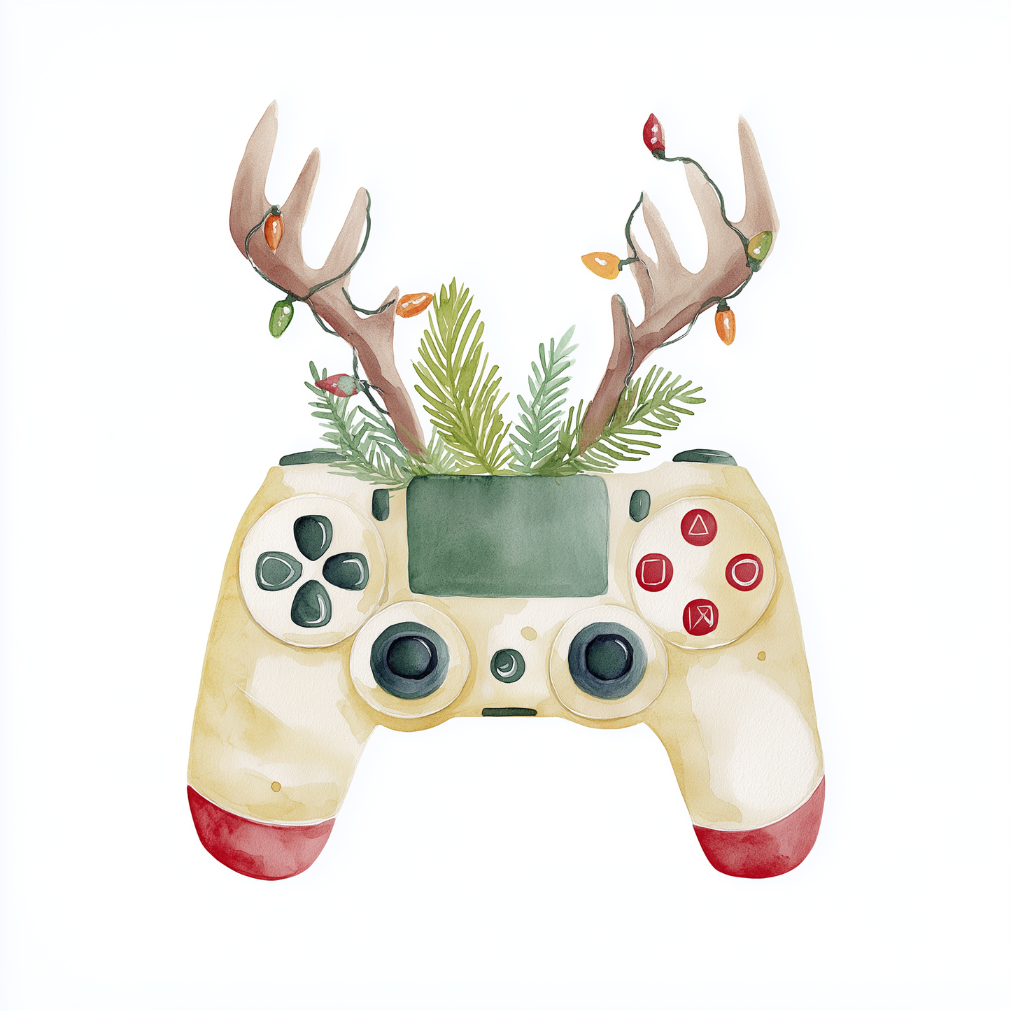 Bügelbild Controller Weinachten