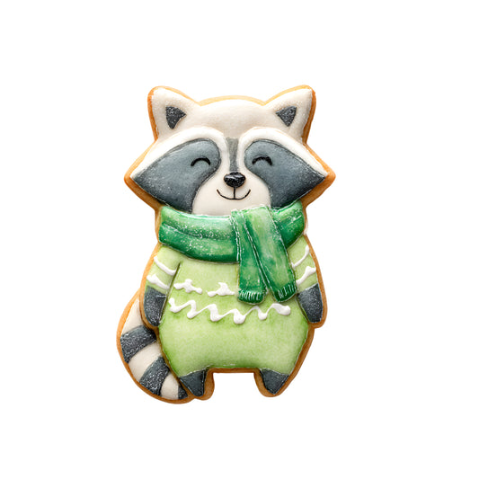 Bügelbild-Cookie Waschbär