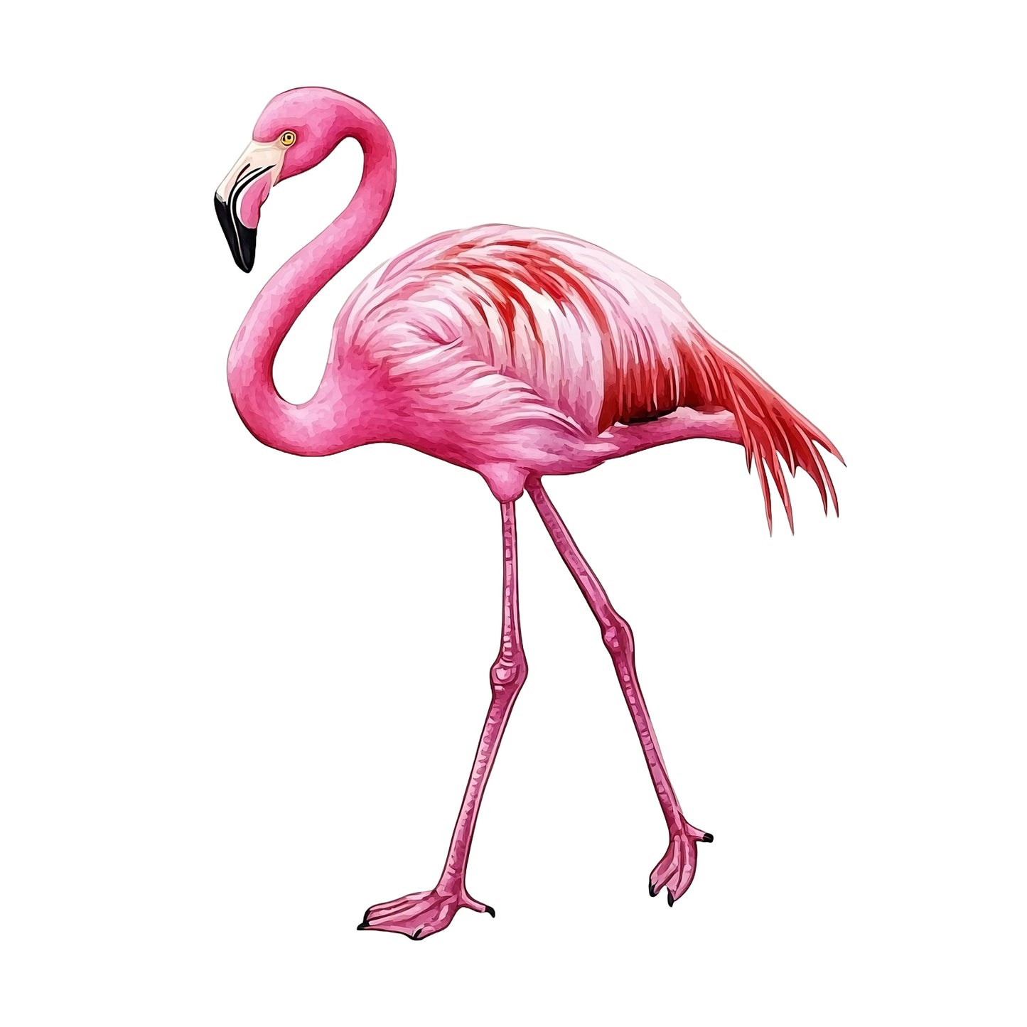 Bügelbild Flamingo