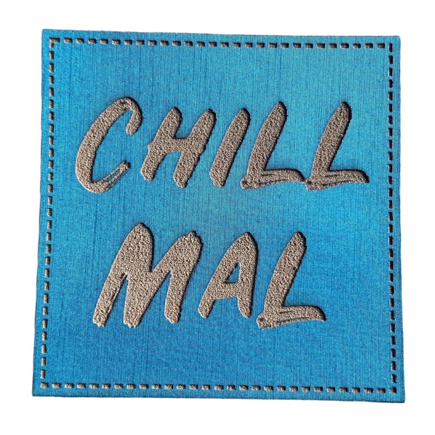 Kunstleder Patch CHILL MAL