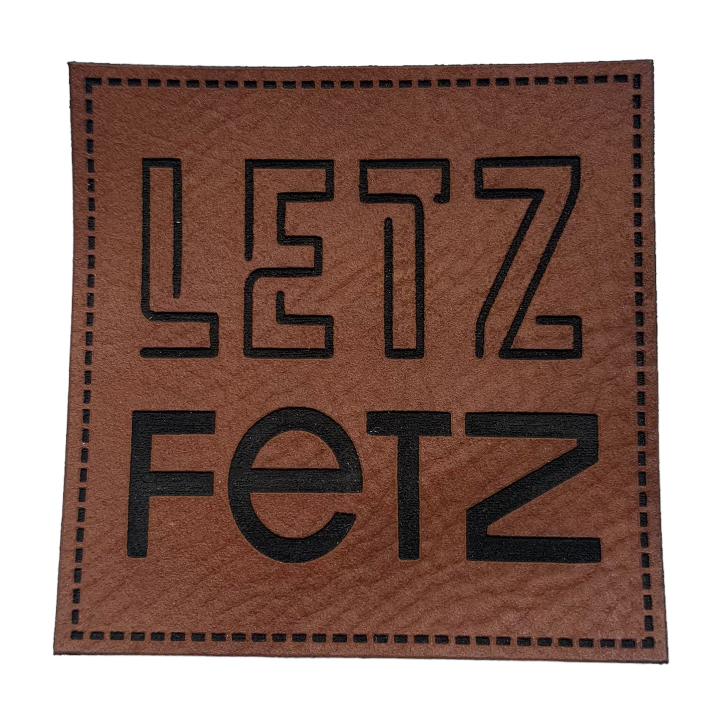 Kunstleder Patch LETZ FETZ