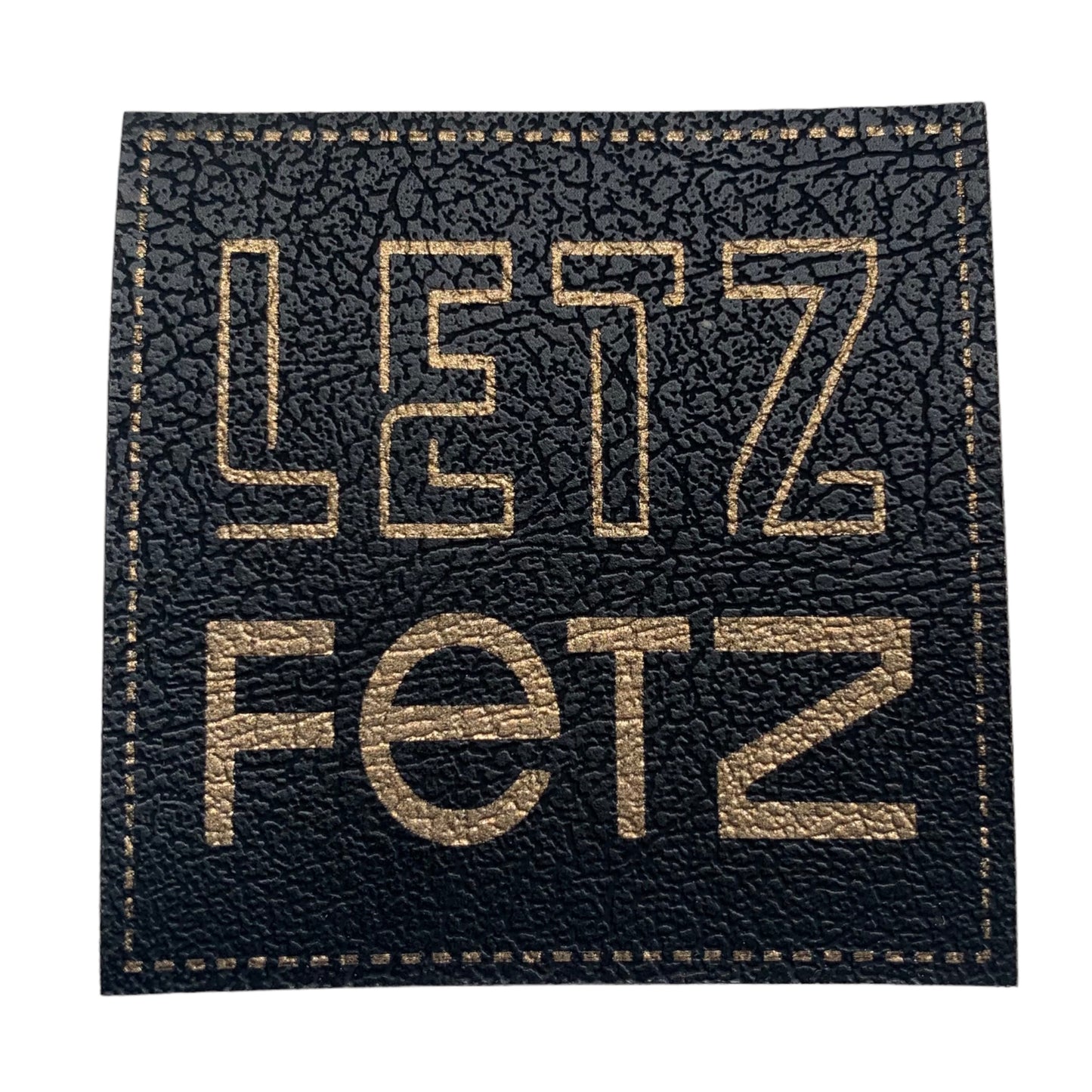 Kunstleder Patch LETZ FETZ