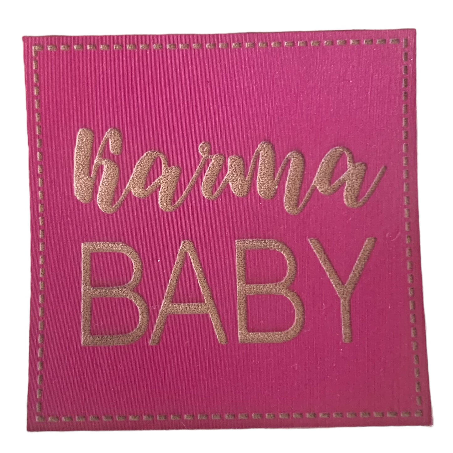 Kunstleder Patch Karma Baby