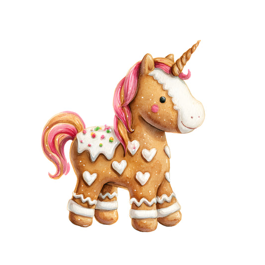 Bügelbild-Lebkuchen Pony