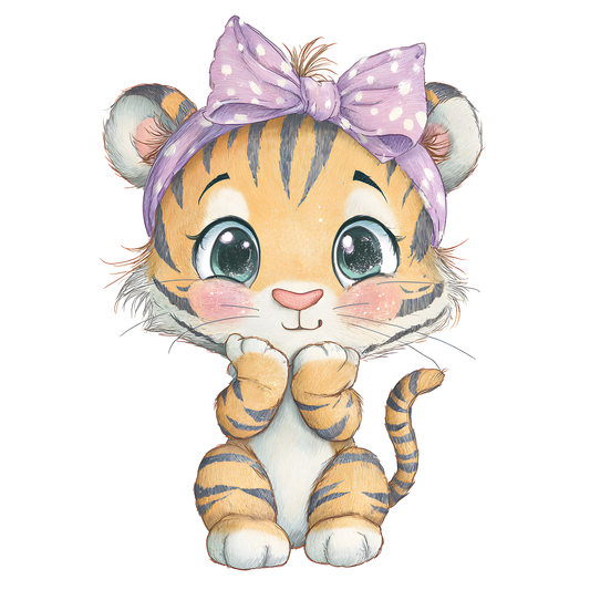 Bügelbild Tigerchen