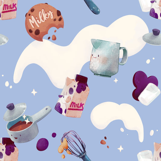 Milk and Cookie Blue