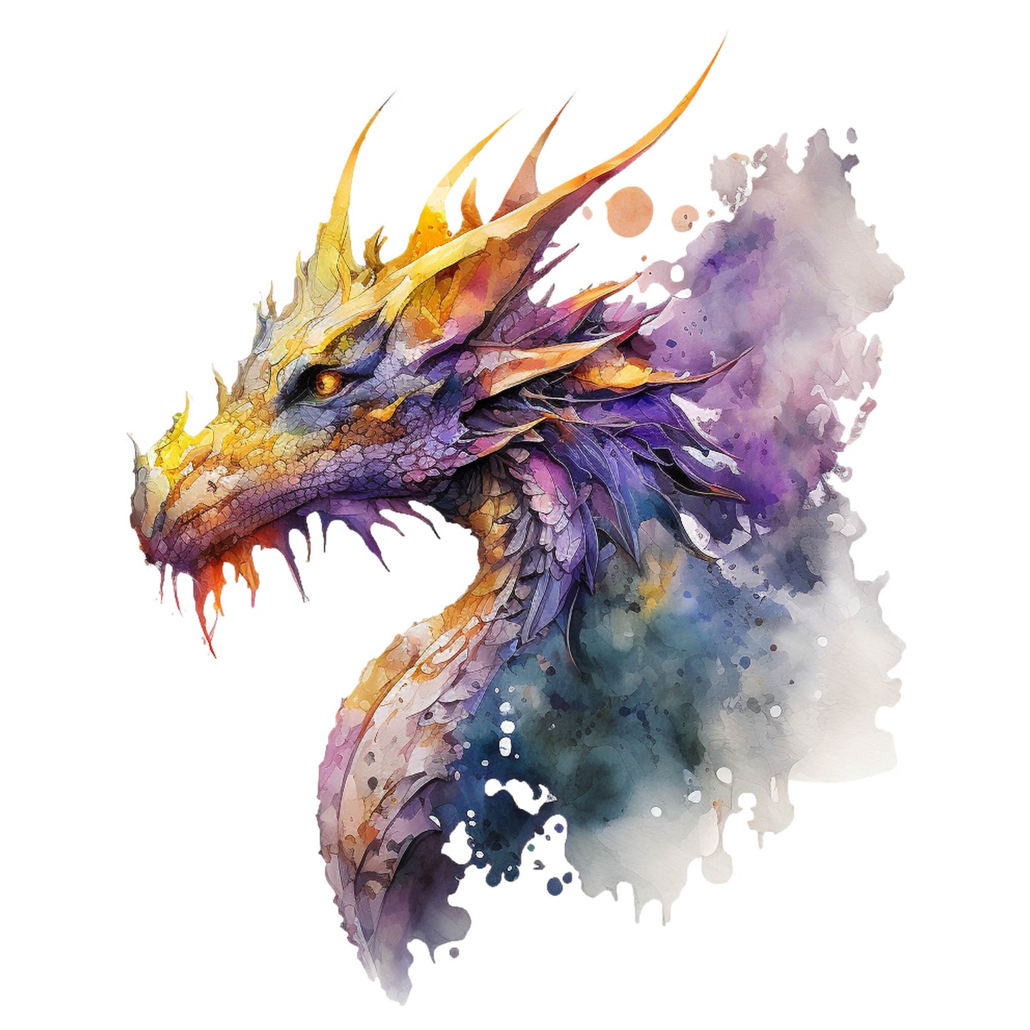 Bügelbild Drache