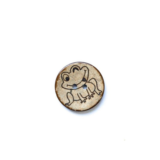 Set Kokosknopf Frosch 25 mm