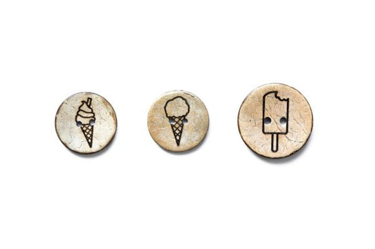 Set Kokosknopf Eis 25-30 mm