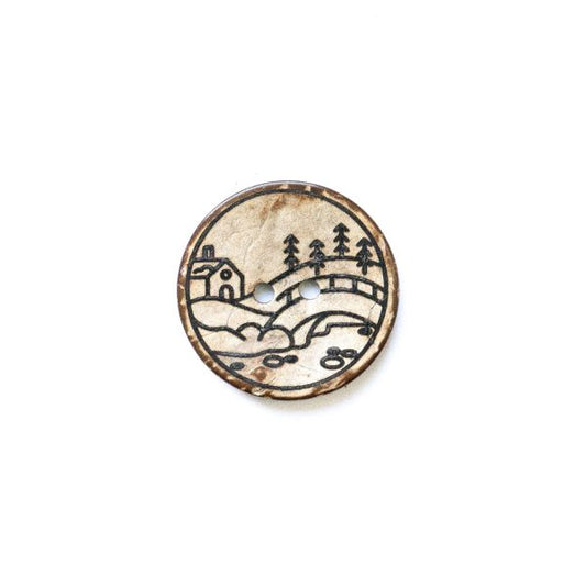 Set Kokosknopf Am Fluss 25 mm