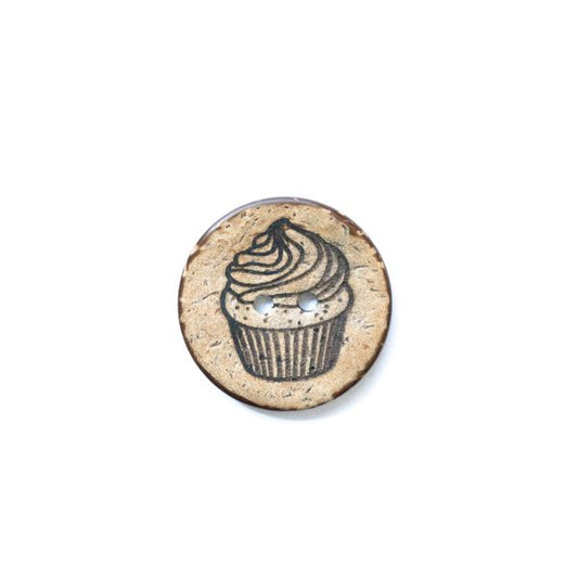 Set Kokosknopf Cupcake 25 mm