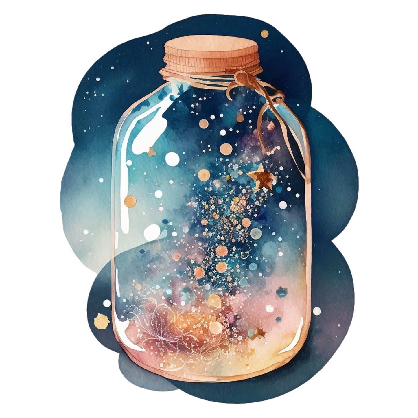 Bügelbild Magic Bottle 3