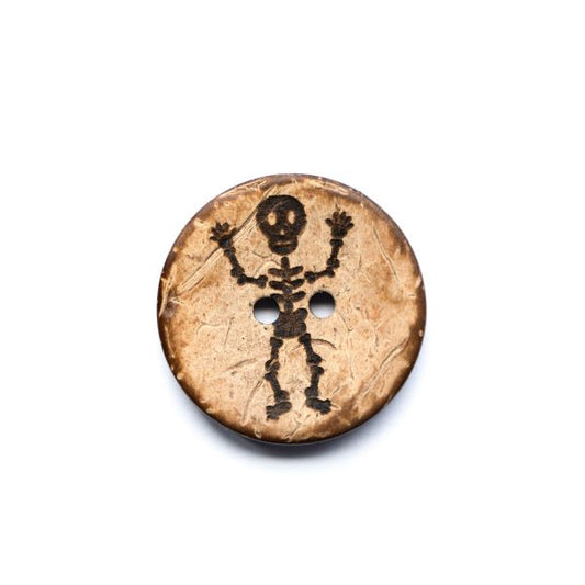 Set Kokosknopf Skelett 30 mm