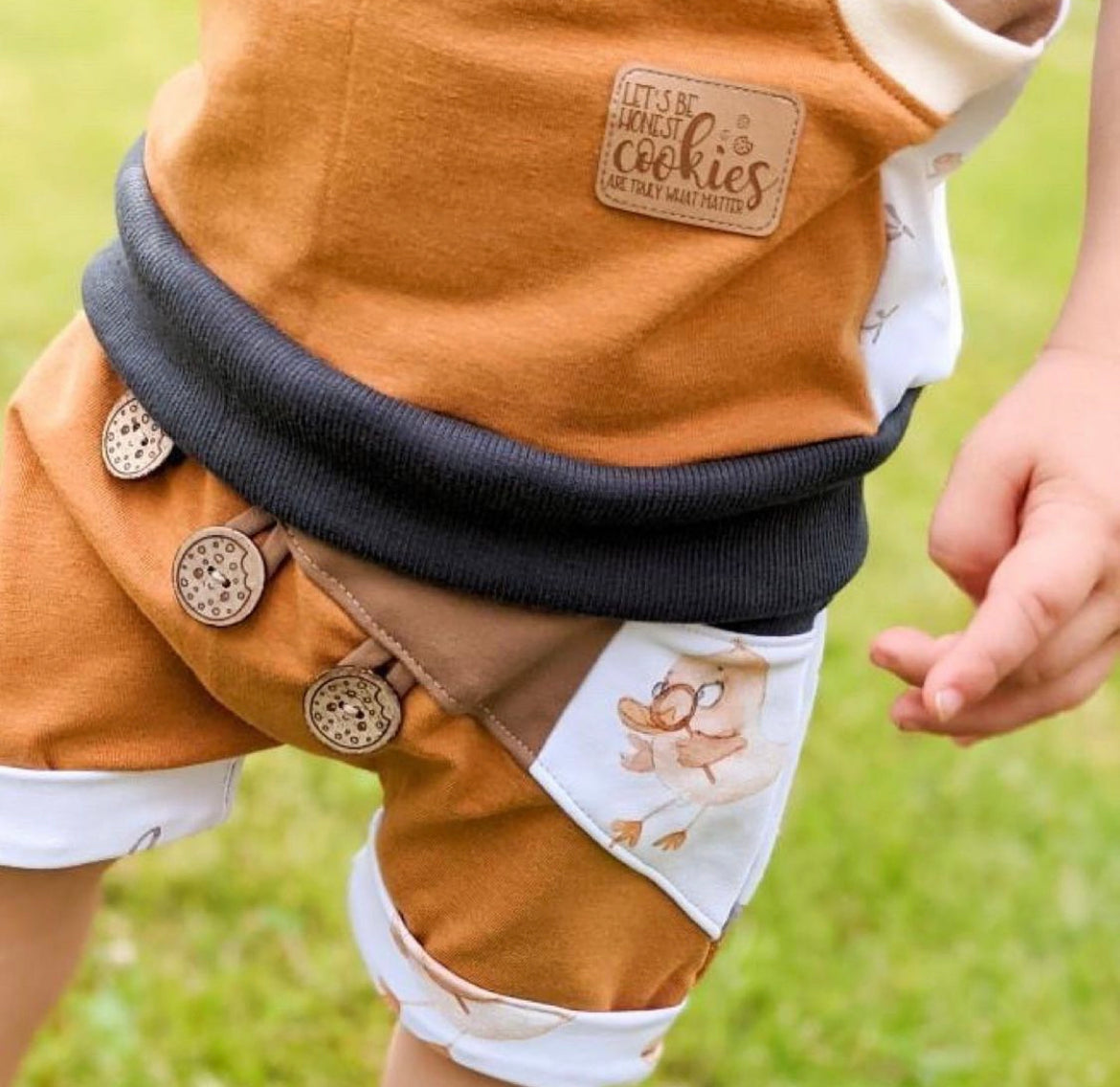 Kunstleder Patch mit Cookies are what matters