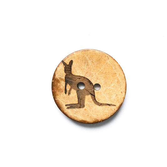 Set Kokosknopf Känguru 30mm