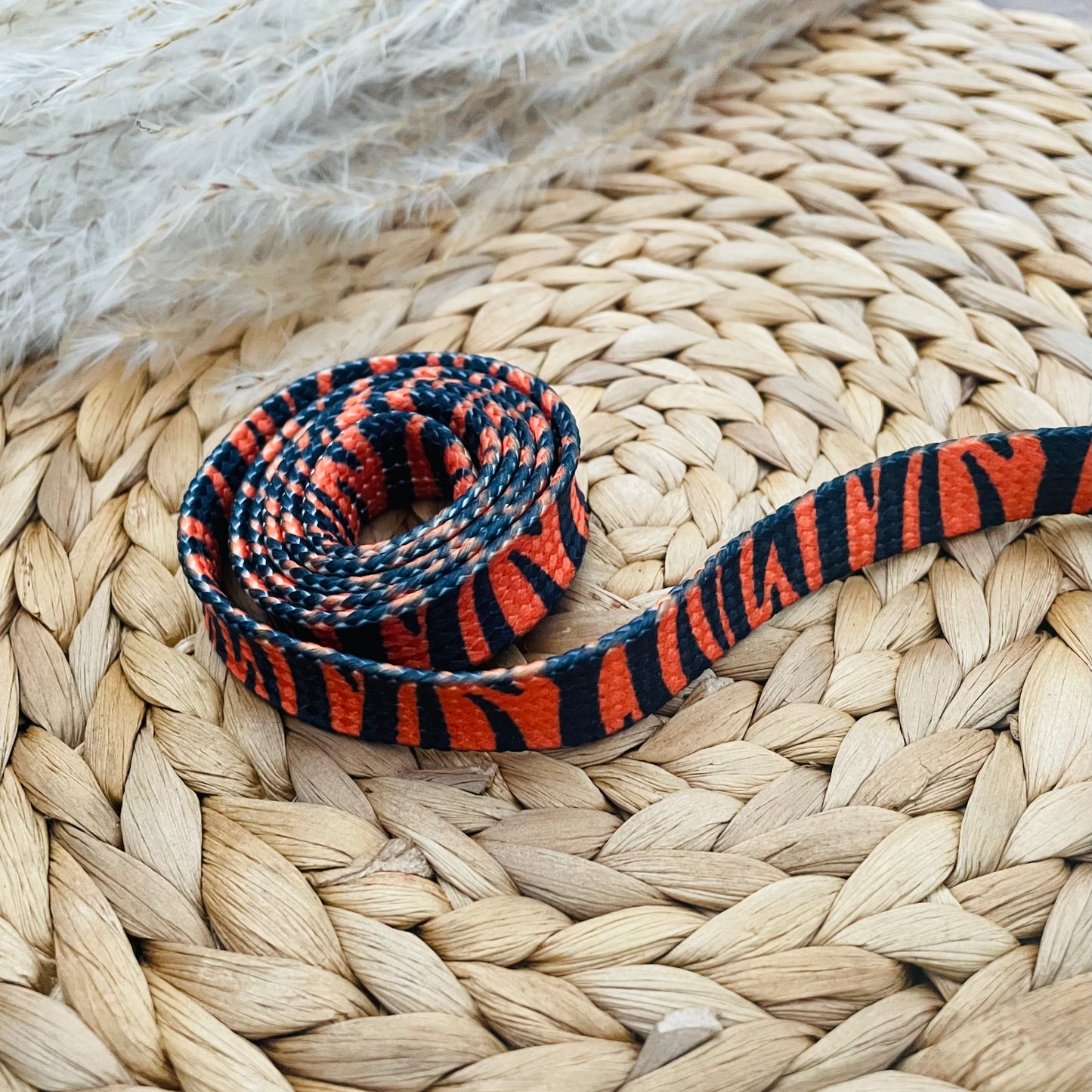 Bedruckte Kordel mit "Tigerstreifen“