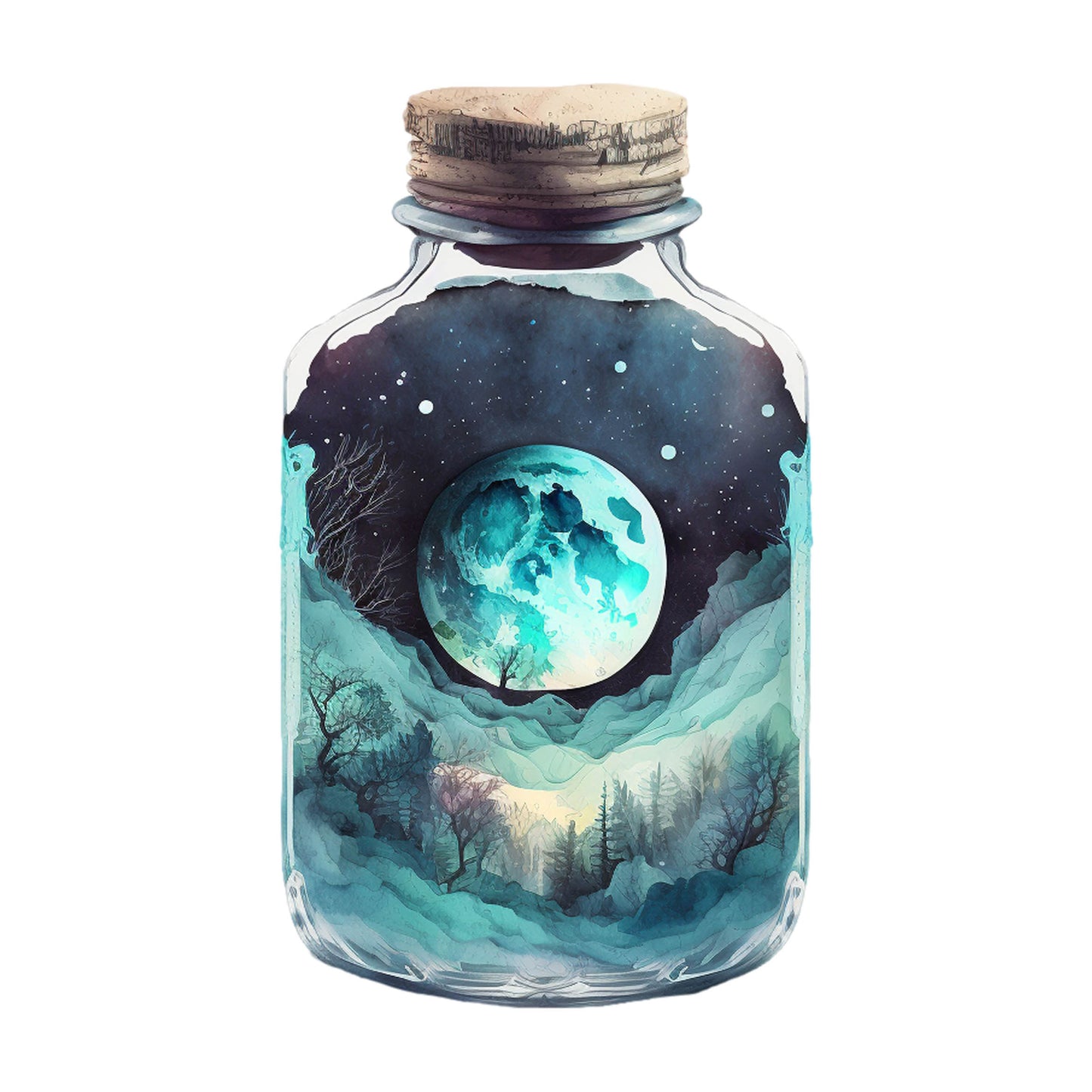 Bügelbild Magic Bottle 2