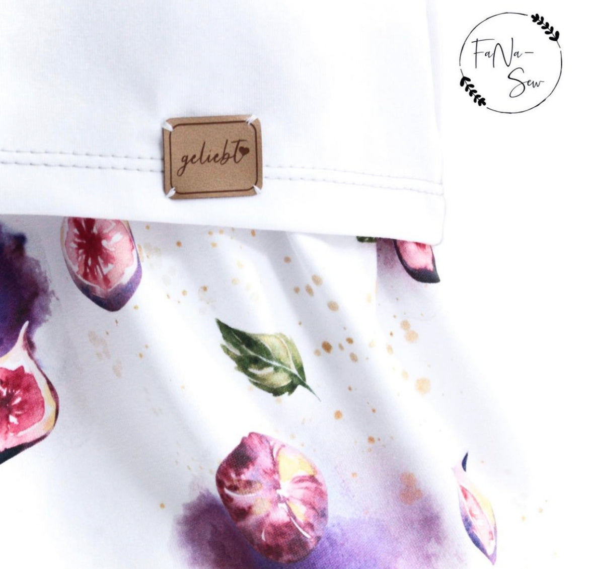 Kunstleder Patch mit geliebt