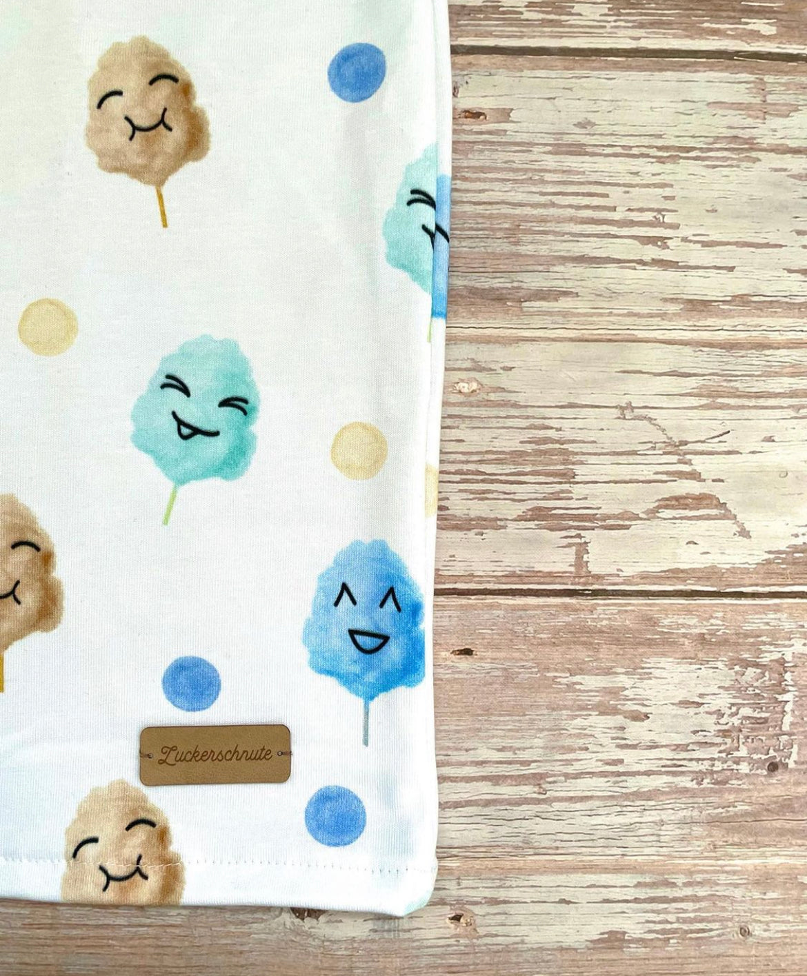 Kunstleder Patch mit Zuckerschnute