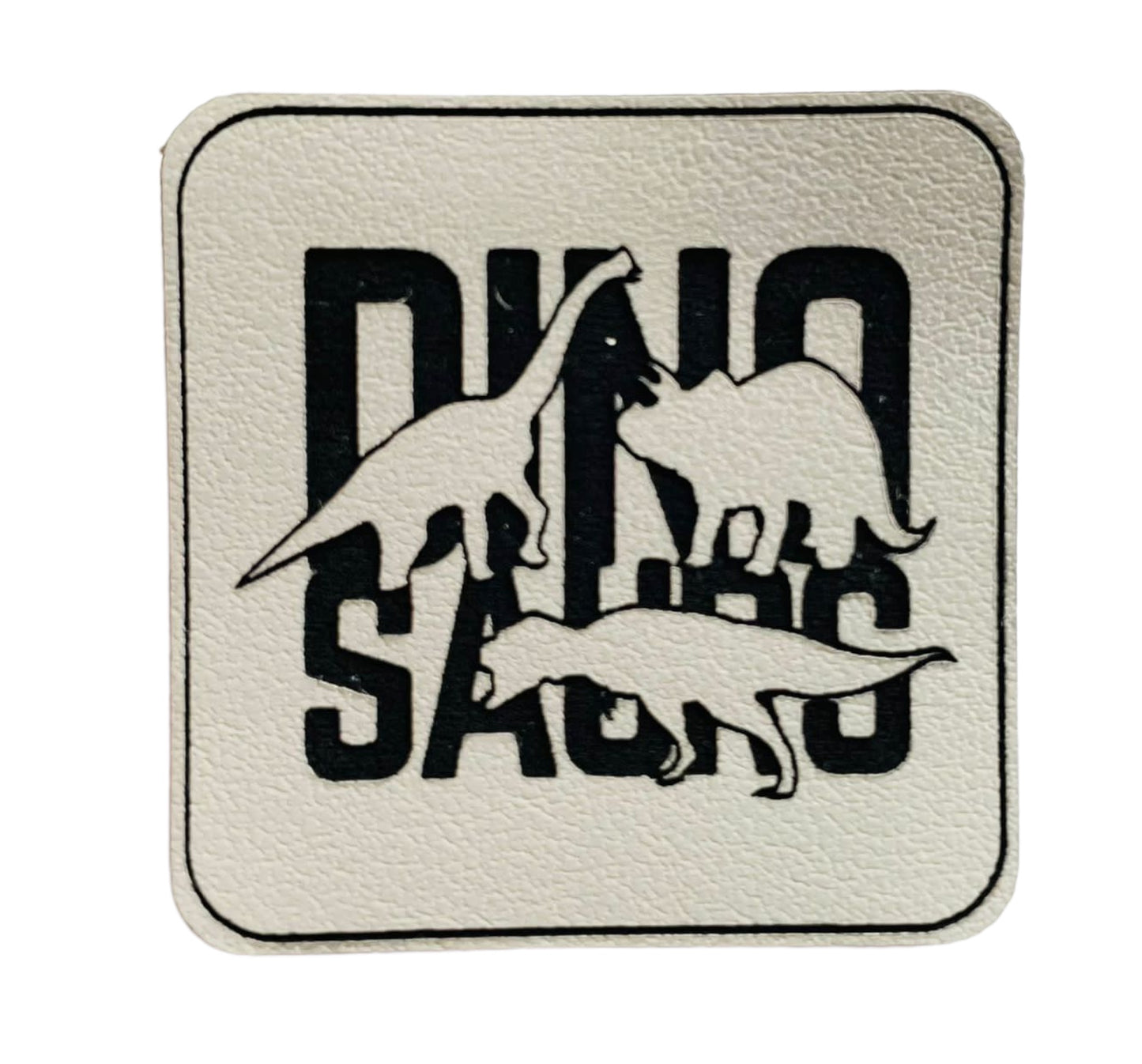 Kunstleder Patch Dinosaurs