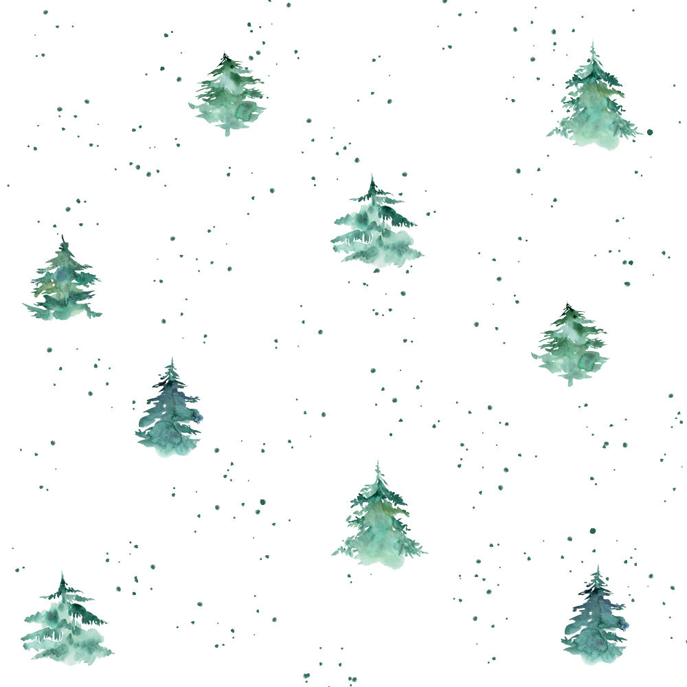 Tannen Aquarell