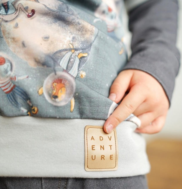 Kunstleder Patch mit ADVENTURE