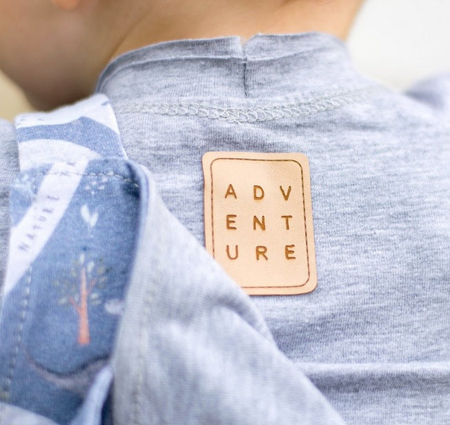 Kunstleder Patch mit ADVENTURE