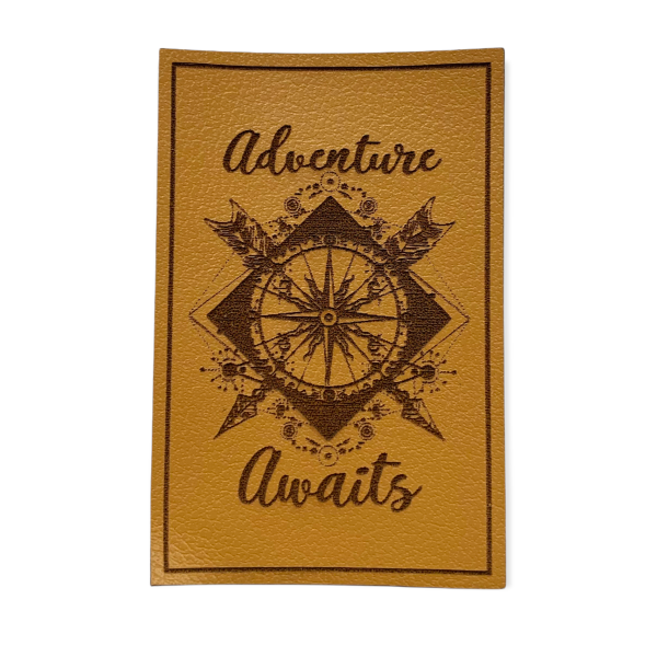 Kunstleder Patch adventure awaits