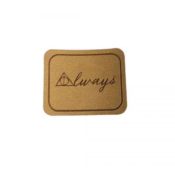 Kunstleder Patch mit Always Magisch