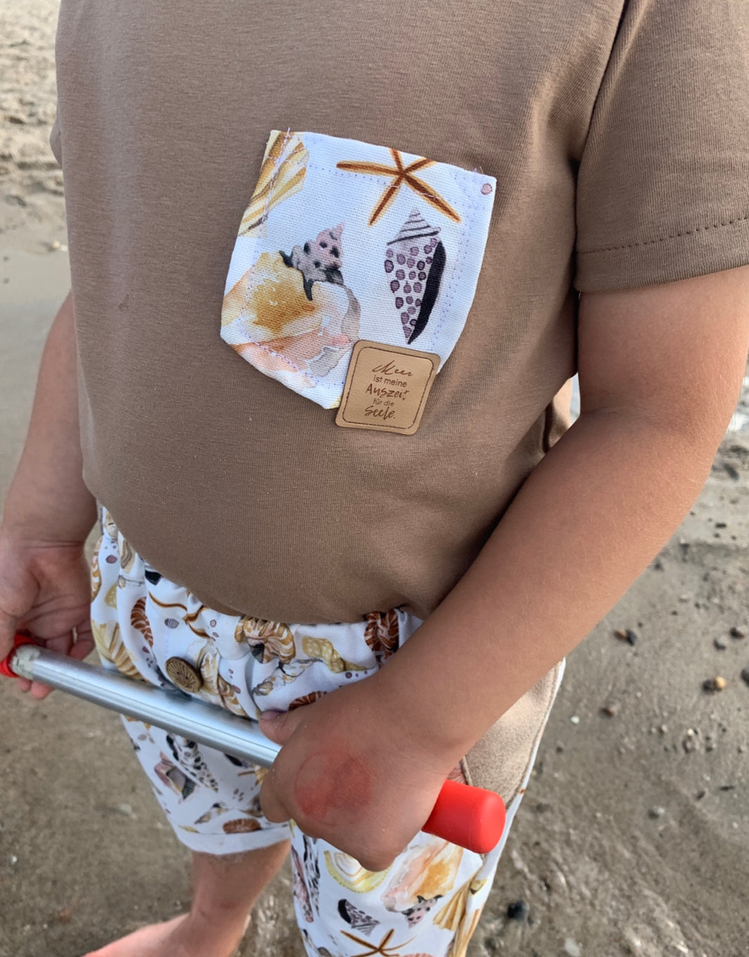 Kunstleder Patch Meer ist meine Auszeit für die Seele