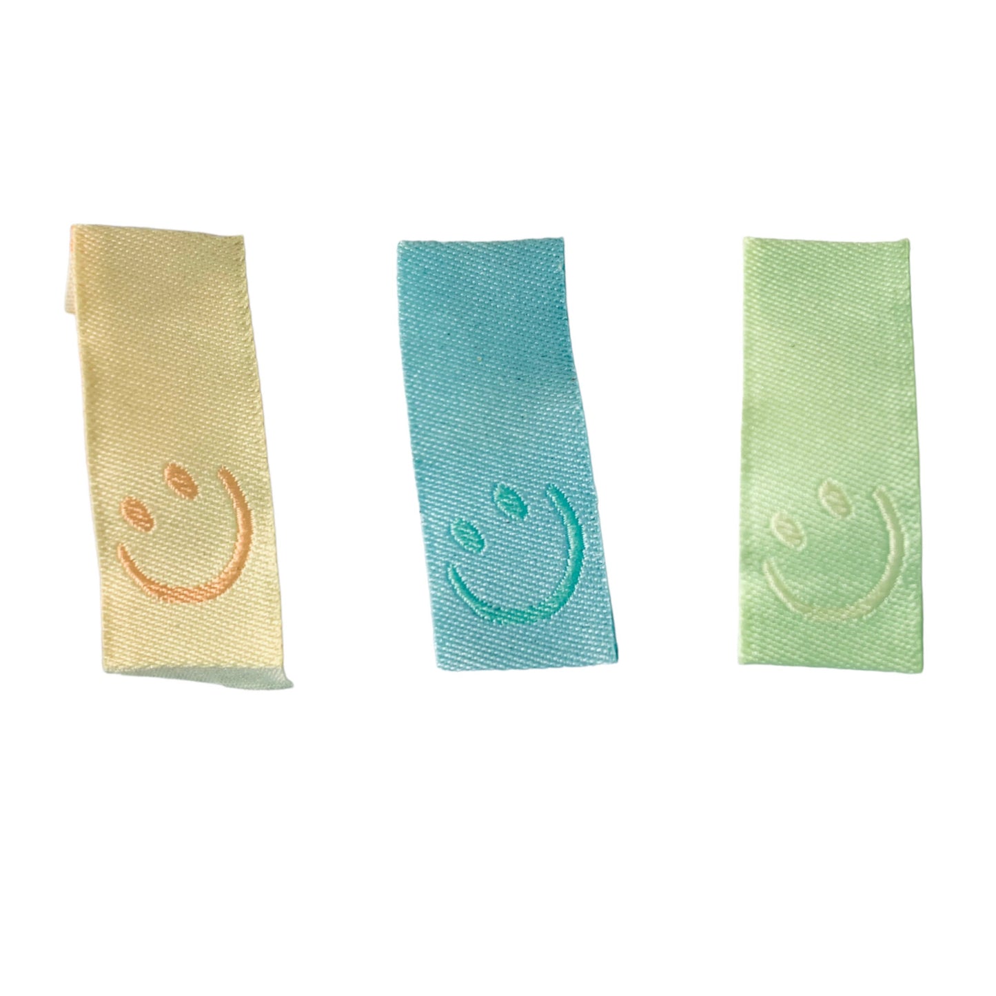 Weblabel Pastell Smiley 3 Pack