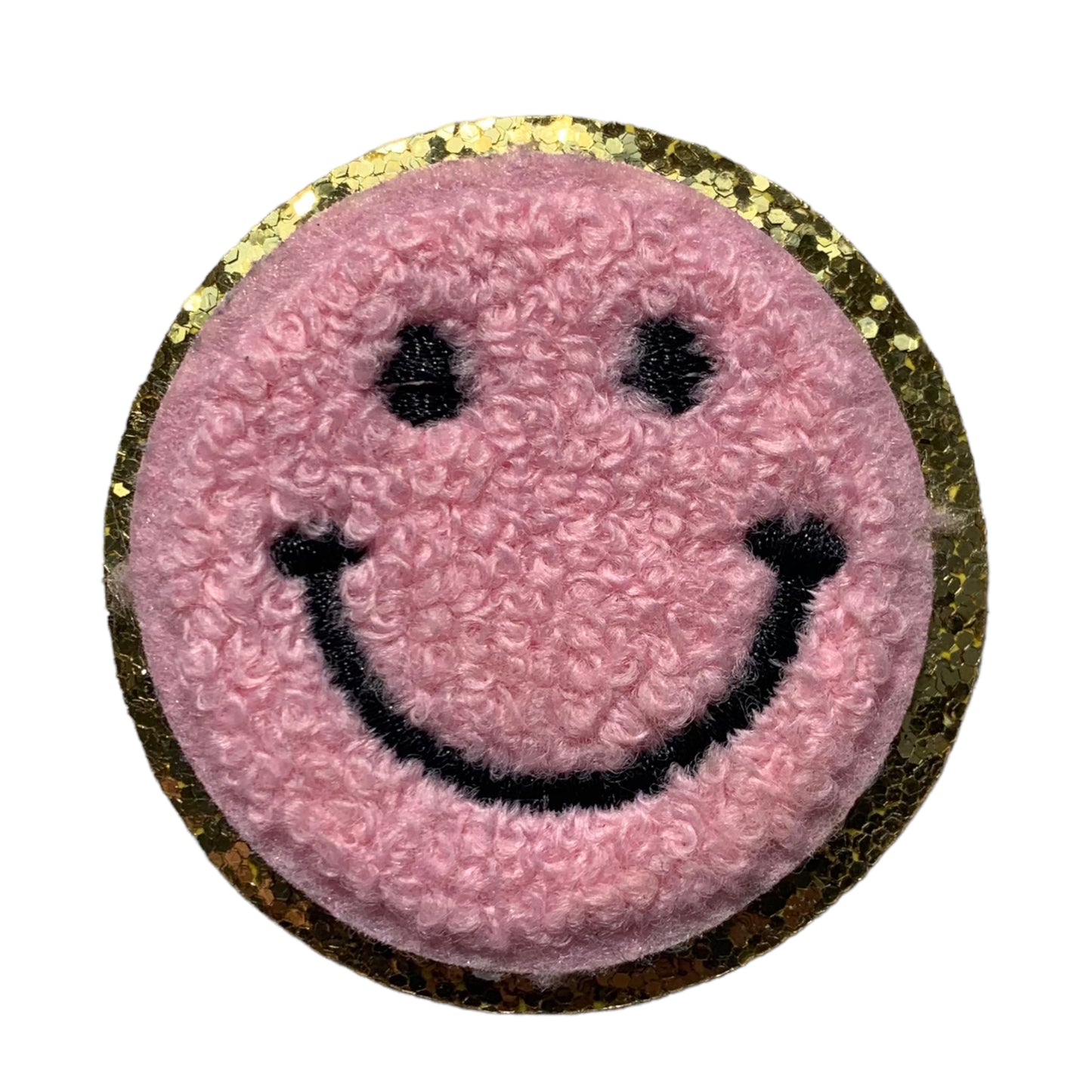 Smiley Aufnäher Label Iron on