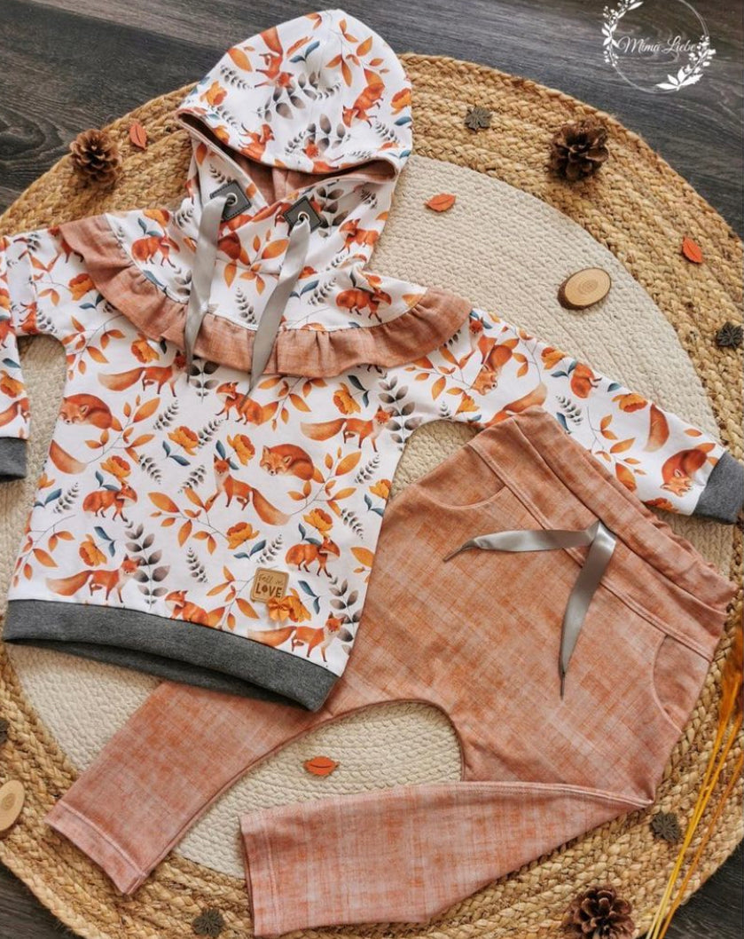 Kunstleder Patch mit Fall in LOVE