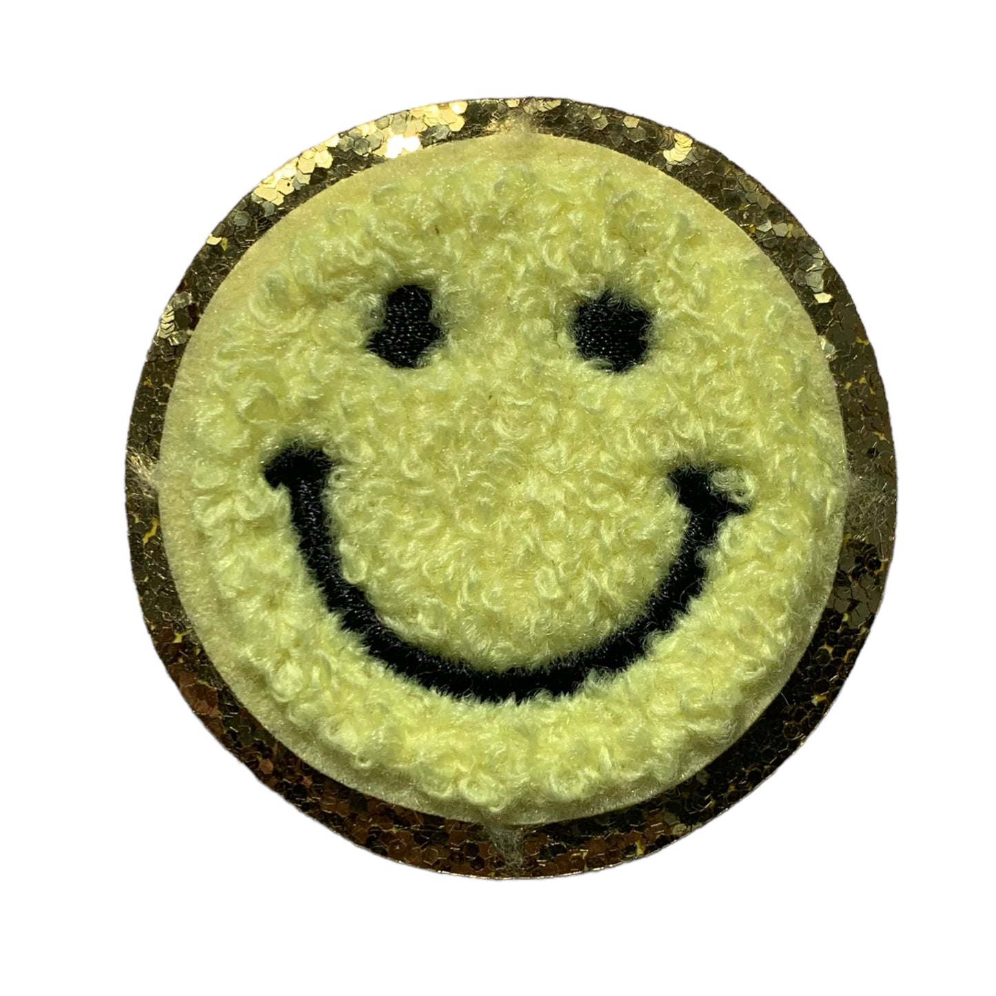 Smiley Aufnäher Label Iron on