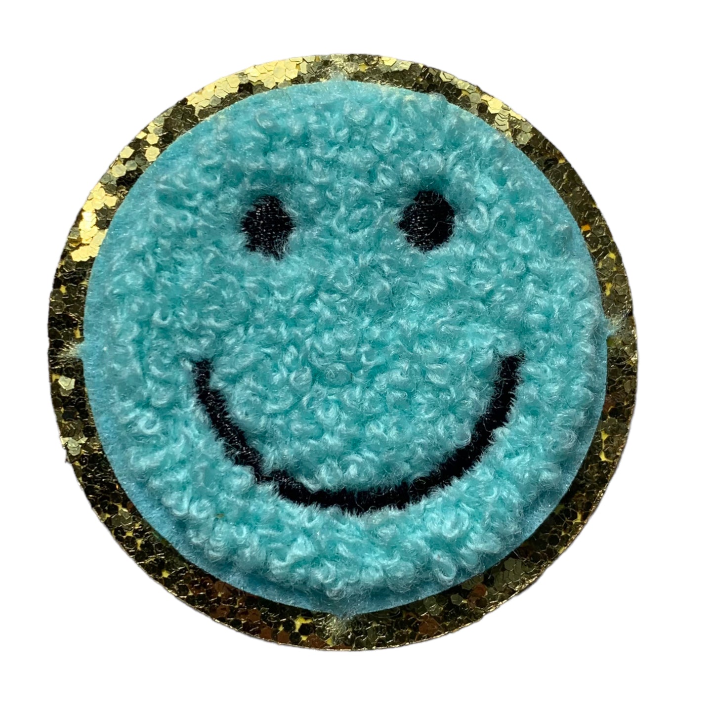 Smiley Aufnäher Label Iron on