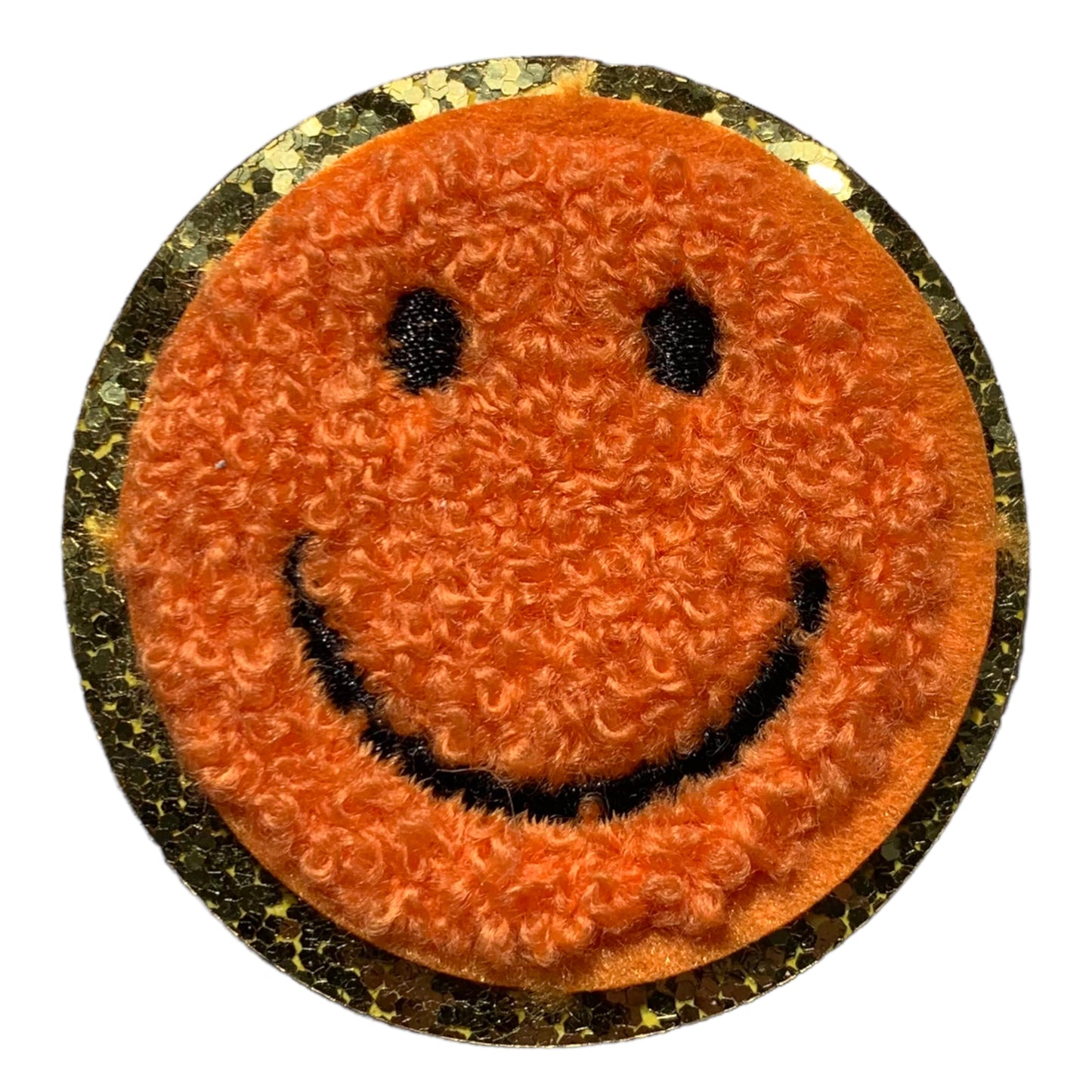 Smiley Aufnäher Label Iron on