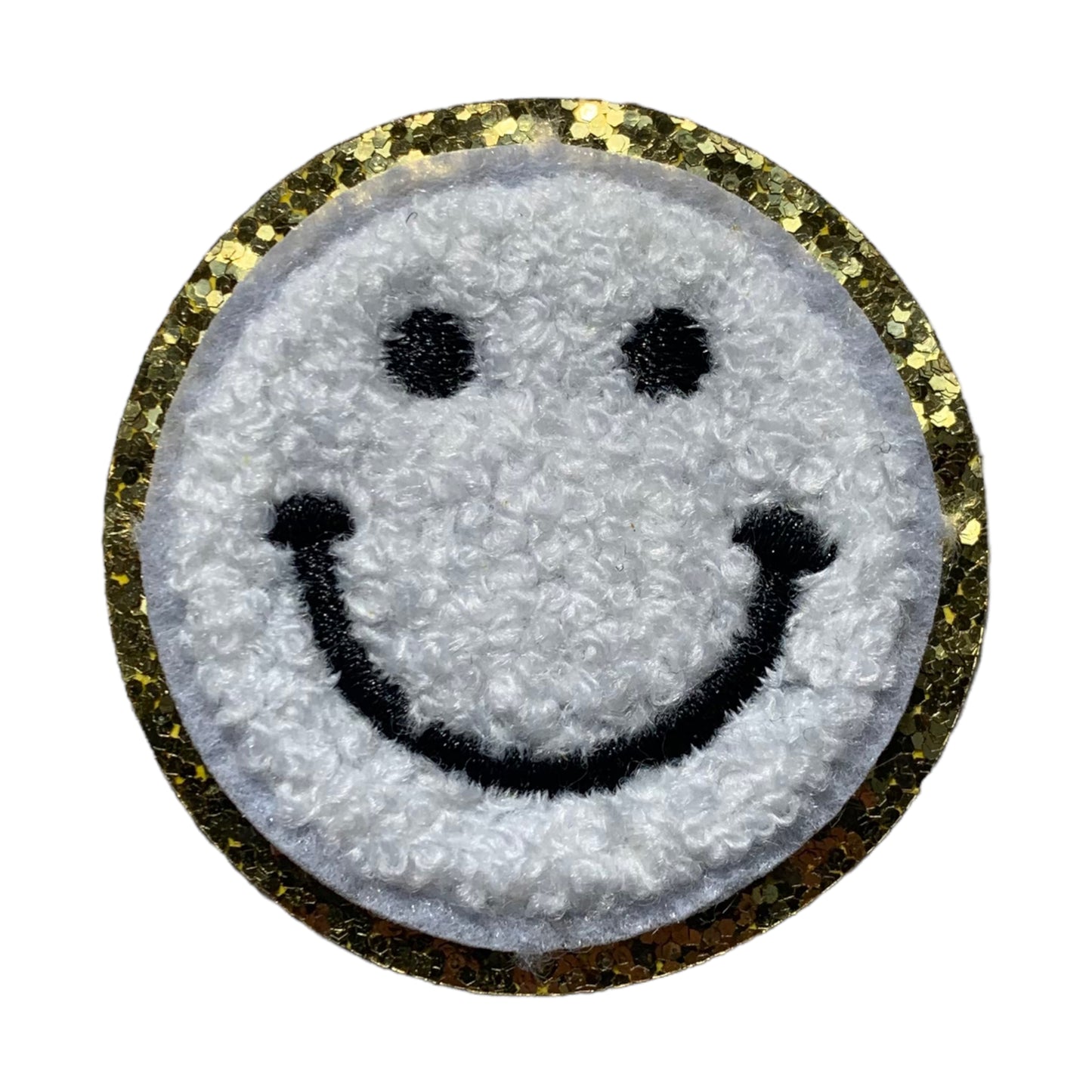 Smiley Aufnäher Label Iron on