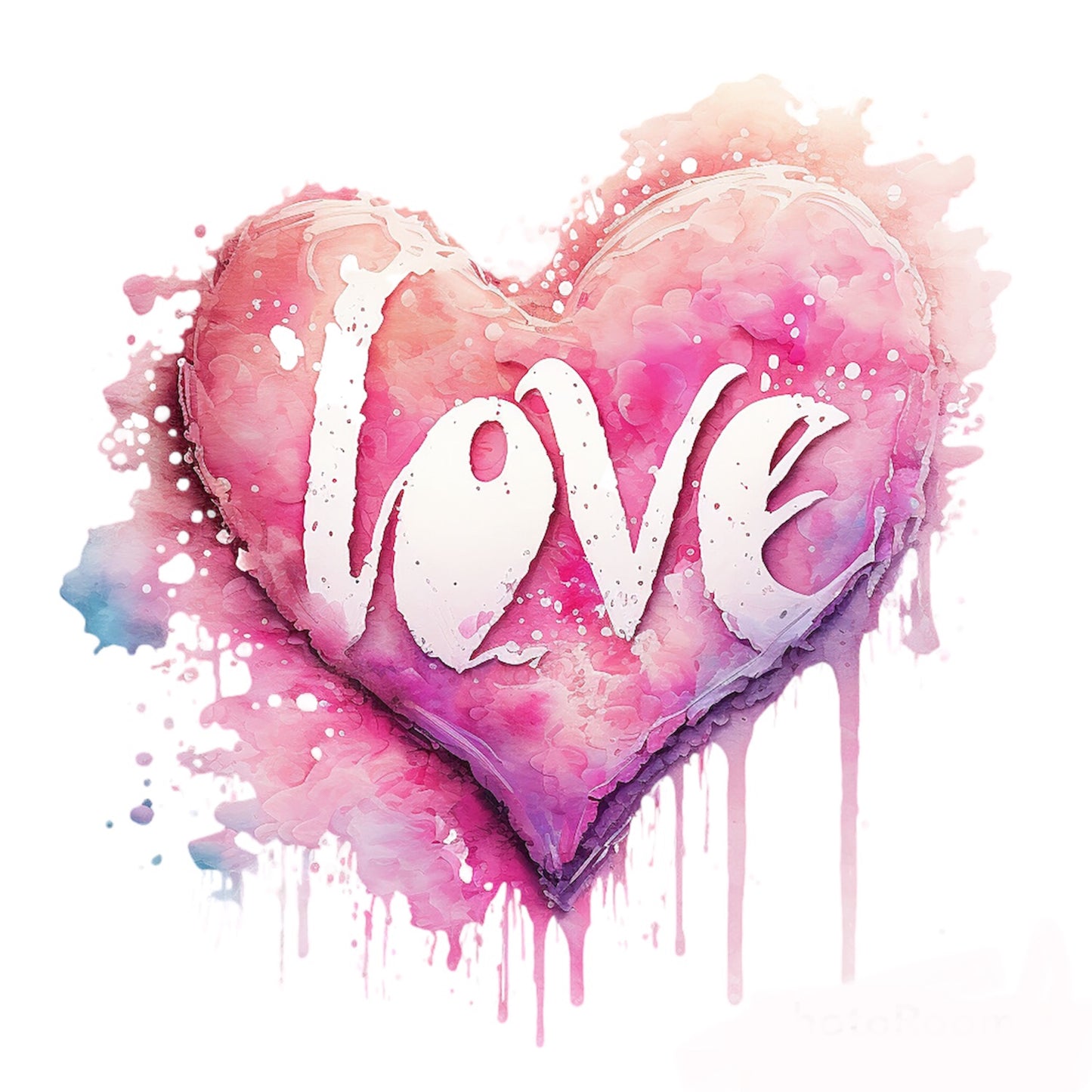 Bügelbild Big Love