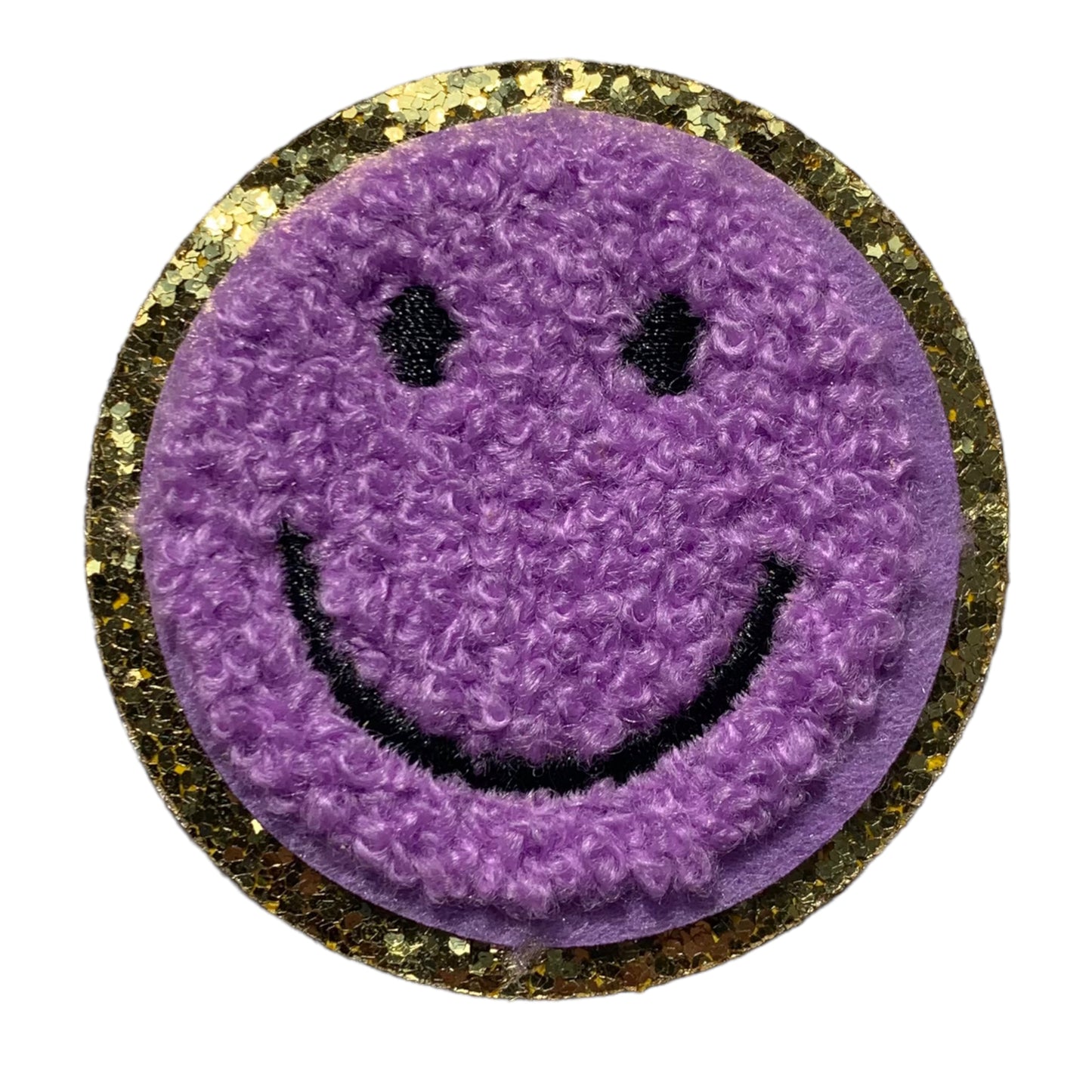 Smiley Aufnäher Label Iron on