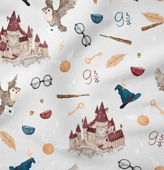 Magische Schule Grau