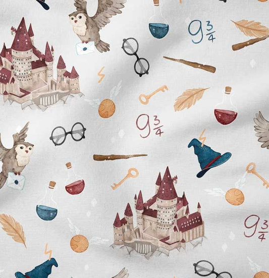 Magische Schule Grau