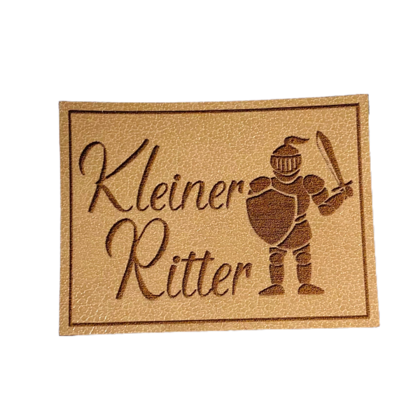Kunstleder Patch Kleiner Ritter