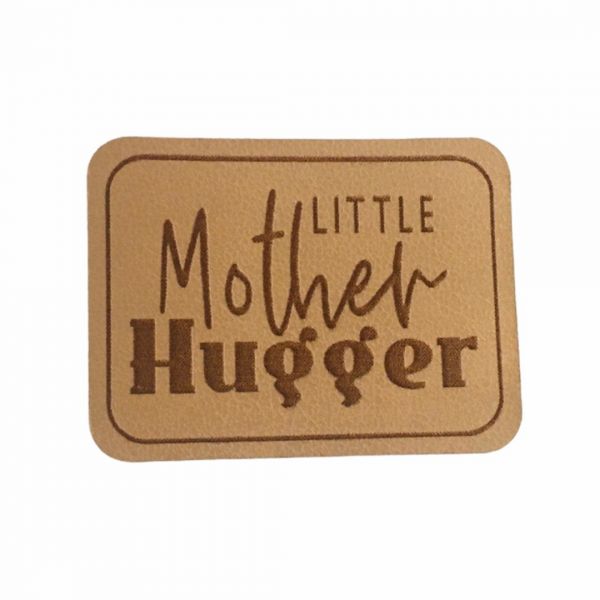 Kunstleder Patch mit Little Mother Hugger