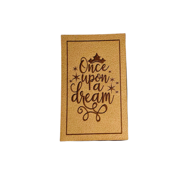 Kunstleder Patch Once upon a dream