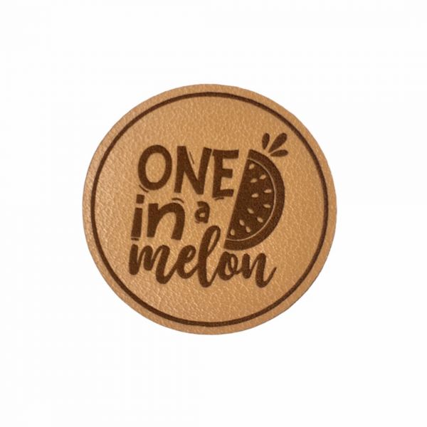 Kunstleder Patch mit One in a melon
