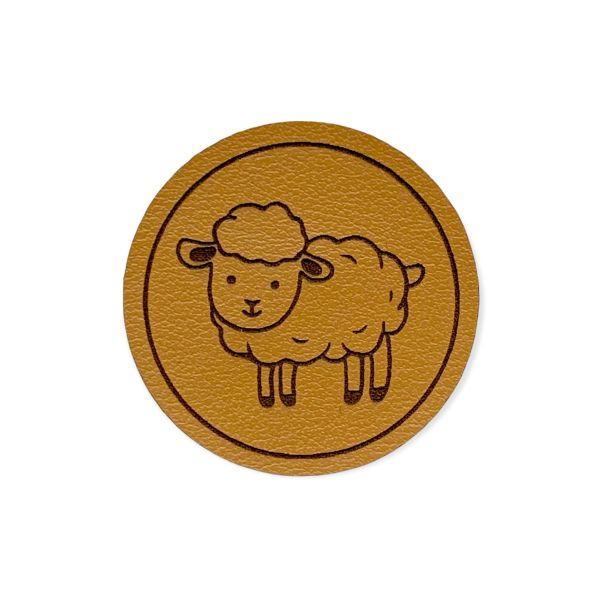 Kunstleder Patch Schaf