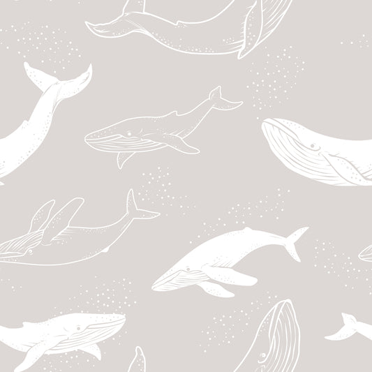 Sofortkauf French Terry Whale Song